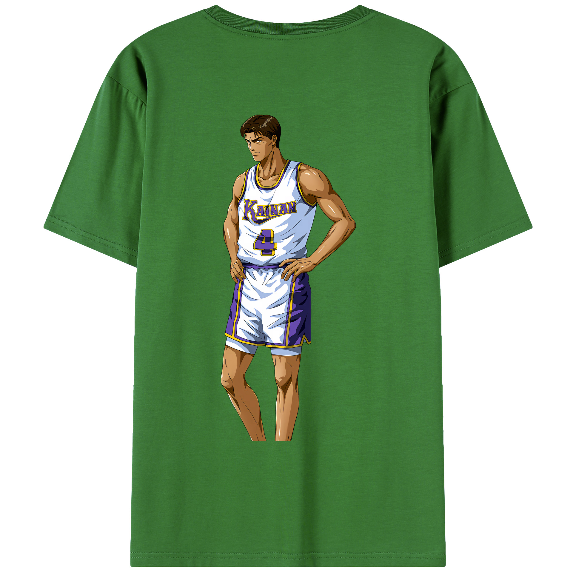 SLAM DUNK／スラムダンク レディース半袖Tシャツ(バックプリント)